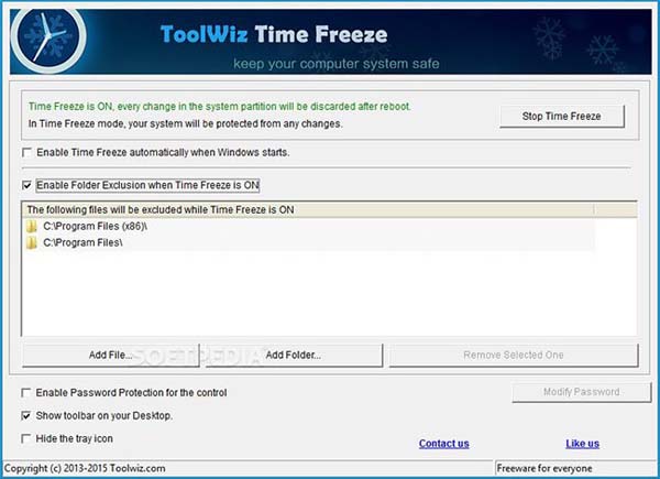 ToolWiz Time Freeze