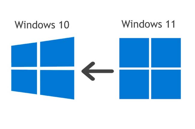 quay lại Windows 10 từ Windows 11