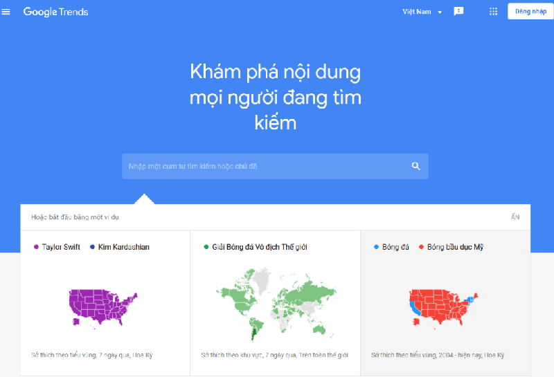 Google Trends visual
