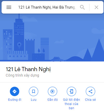 Lưu địa điểm trên Google Maps