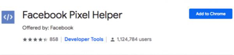 Tiện ích mở rộng Facebook Pixel Helper