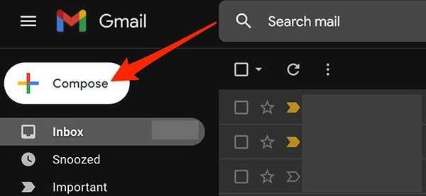 Cách chèn bảng vào email trong Gmail