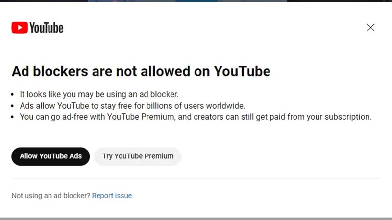 Trình chặn quảng cáo trên YouTube sắp trở nên vô dụng