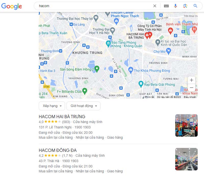 search intent local