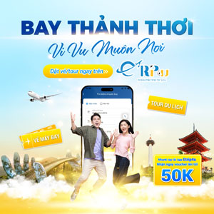 đặt vé máy bay, tour du lịch với Etrip4u